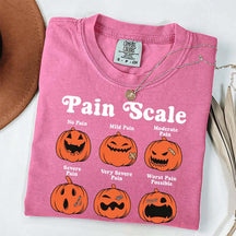 Pain Scale Fall Pumpkin Nurse T-Shirt