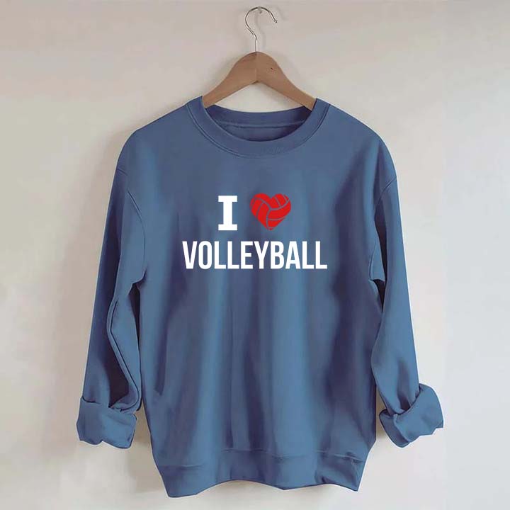 I love Volleyball Sweatshirt