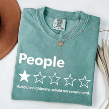 People One Star Review T-Shirt