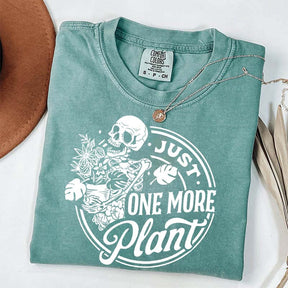Just One More Plant Skull T-Shirt