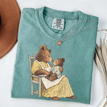 Vintage Storybook Bear Cub T-Shirt