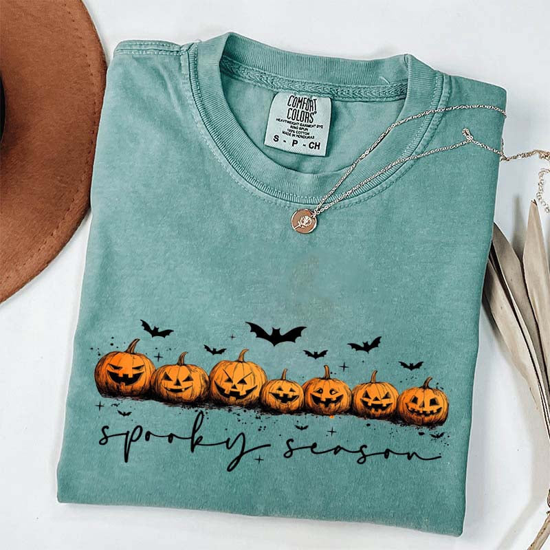 Spooky Season Pumpkins Halloween T-Shirt