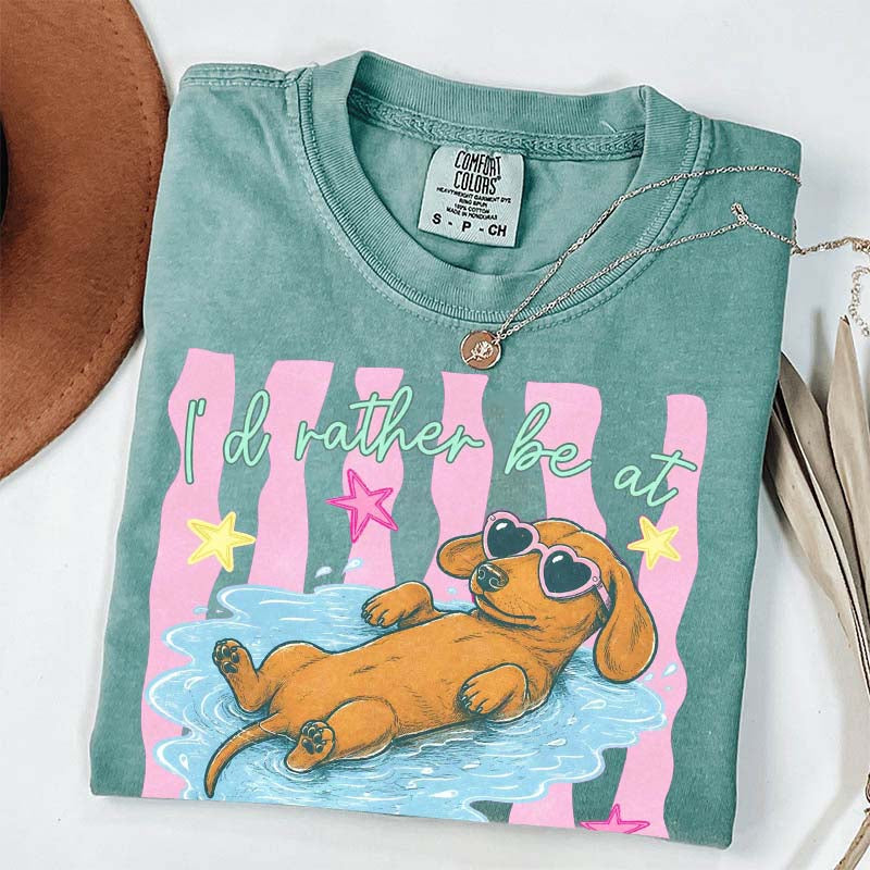 I'd Rather Be At The Lake T-Shirt