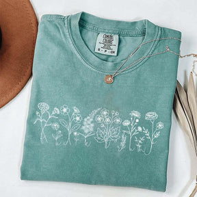 Anti Capitalist FDT Floral T-Shirt