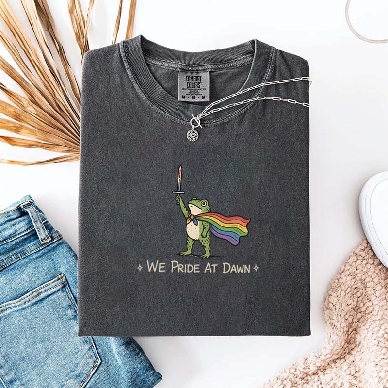 We Ride At Dawn Frog T-Shirt