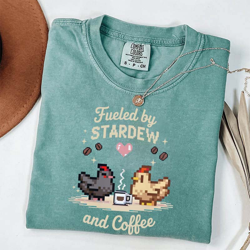 Fueled by Stardew Coffee T-Shirt