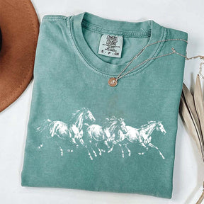 Wild Horses Running T-Shirt
