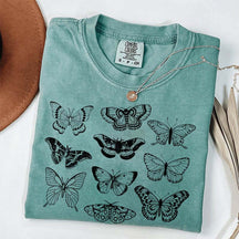 Vintage Butterfly and Moth Minimalist T-Shirt
