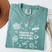 Everyone Communication Speechie AAC Bcba Aba T-Shirt