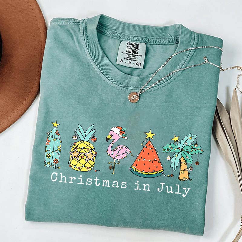 Christmas In July Xmas T-Shirt