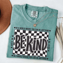 Checkered Be Kind T-Shirt