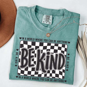 Checkered Be Kind T-Shirt
