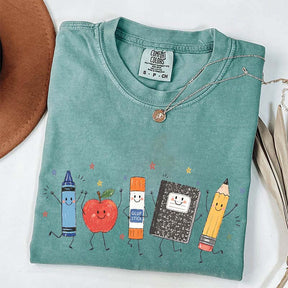 Funny Teacher Life School Supplies T-Shirt
