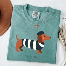 Oui-Ner Sausage Dog T-Shirt