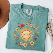 Retro Sunflower Summer Vibes T-Shirt