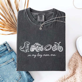 In My Boy Mom Era Football Monster Truck T-Shirt