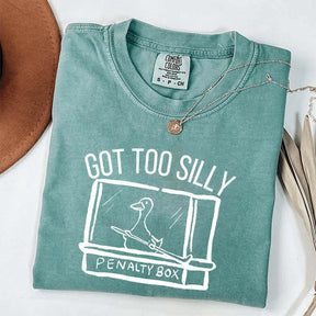 Hockey Got Too Silly Penalty Box T-Shirt