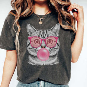Bubble Gum Kitten Vintage Style T-Shirt