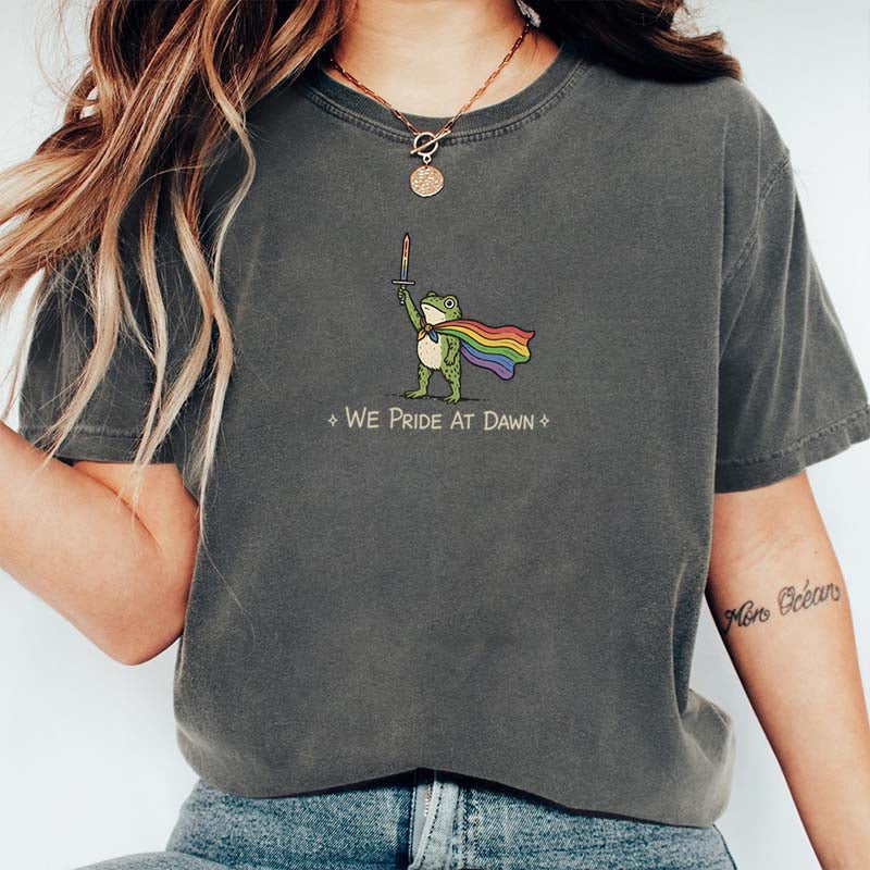 We Ride At Dawn Frog T-Shirt