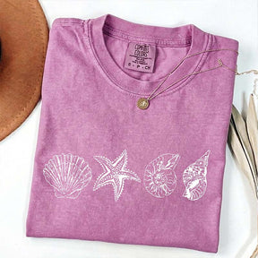Seashell Coastal Aesthetic T-Shirt