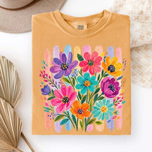 Comfort Colors Daisy Brushstroke Floral T-Shirt