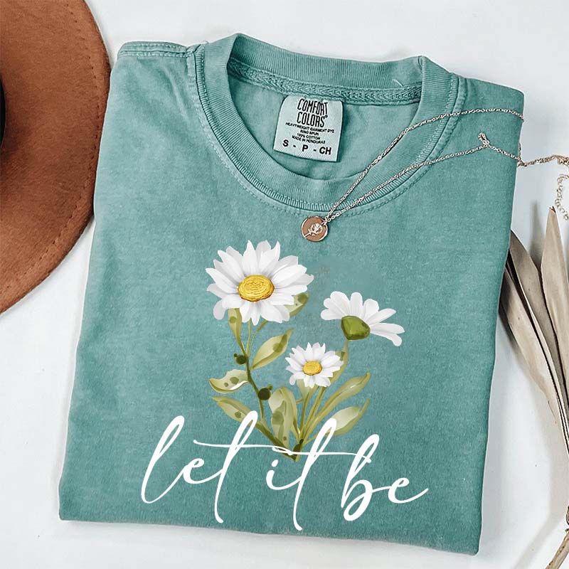 Daisy 'Let it Be' T-Shirt