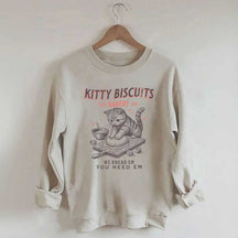 Cat Biscuit Sweatshirt