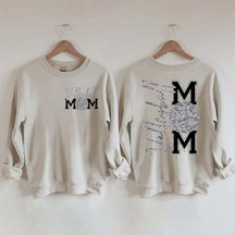Volleyball Mom Printed Sweatshirt
