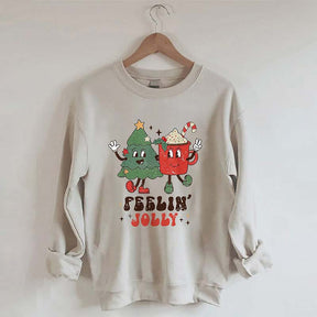 Feelin' Jolly Christmas Sweatshirt