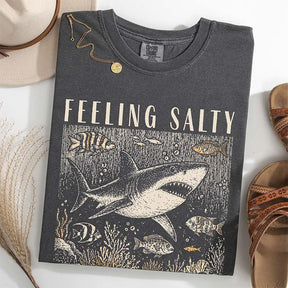 Feeling Salty Retro Summer Ocean T-Shirt
