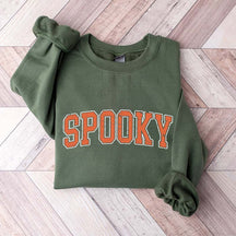 Retro Orange Stay Spooky Sweatshirt
