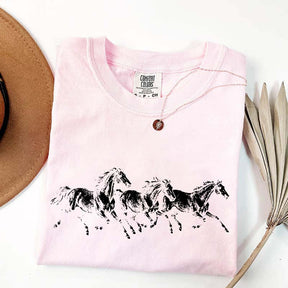 Wild Horses Running T-Shirt