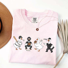Baseball Goose Player T-Shirt