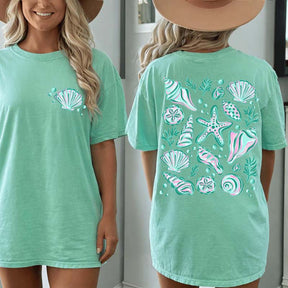 Summer Seashells Comfort Colors T-Shirt