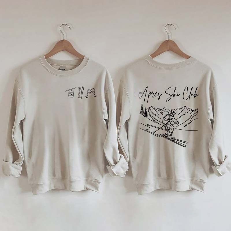 Apres Ski Club Pulli Wein Sweatshirt