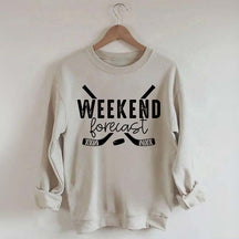 Weekend Forecast Hockey Sweatshirt