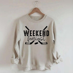 Weekend Forecast Hockey Sweatshirt