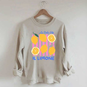 Lemon Sweatshirt