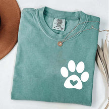 Dog Paw Pocket T-Shirt