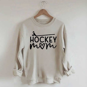 Ice Hockey Vibes Mom Sweatshirt