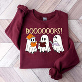 Cute Booooks Tee -Halloween Sweatshirt