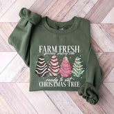 Farm Fresh Christmas Tree Cake Sweatshirt