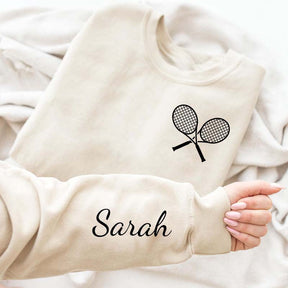 Custom Name Tennis Sweatshirt