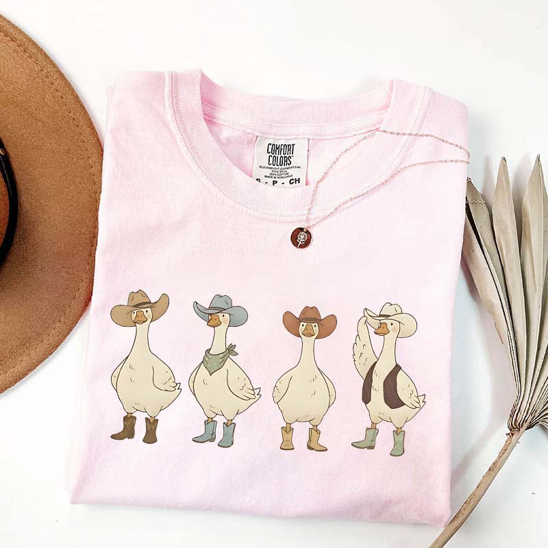Western Goose Cowboy T-Shirt