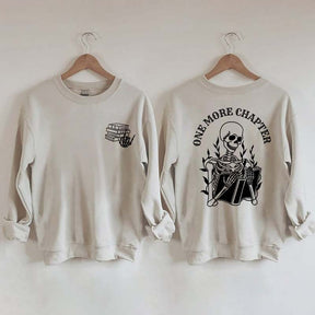 One More Chapter Book Nerd Sweatshirt