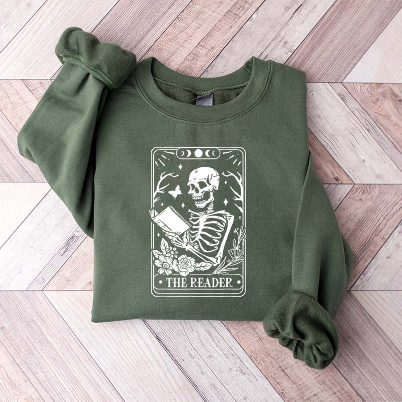 The Reader Tarot Card Sweatshirt