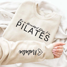 Personalized Pilates Mom Sweatshirt