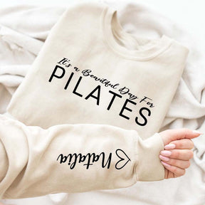 Personalized Pilates Mom Sweatshirt