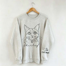 Personalized Pet Photo Dog Cat Sweatshirt