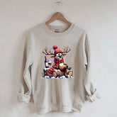 Funny Christmas Reindeer Sweatshirt